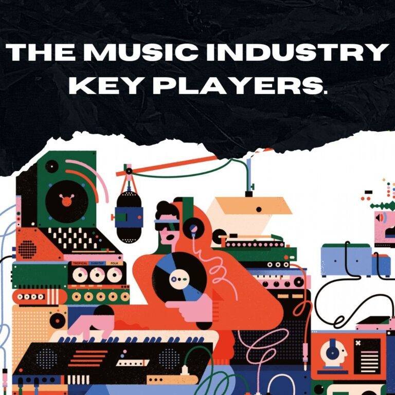 The music industry key players.